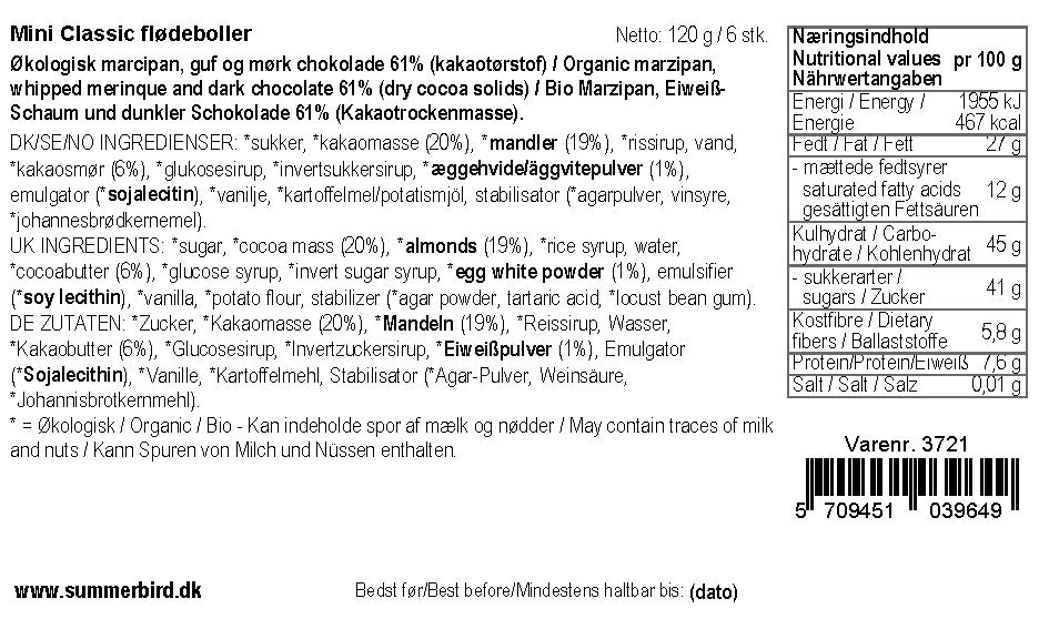 Se ingredienser - Mini Classic