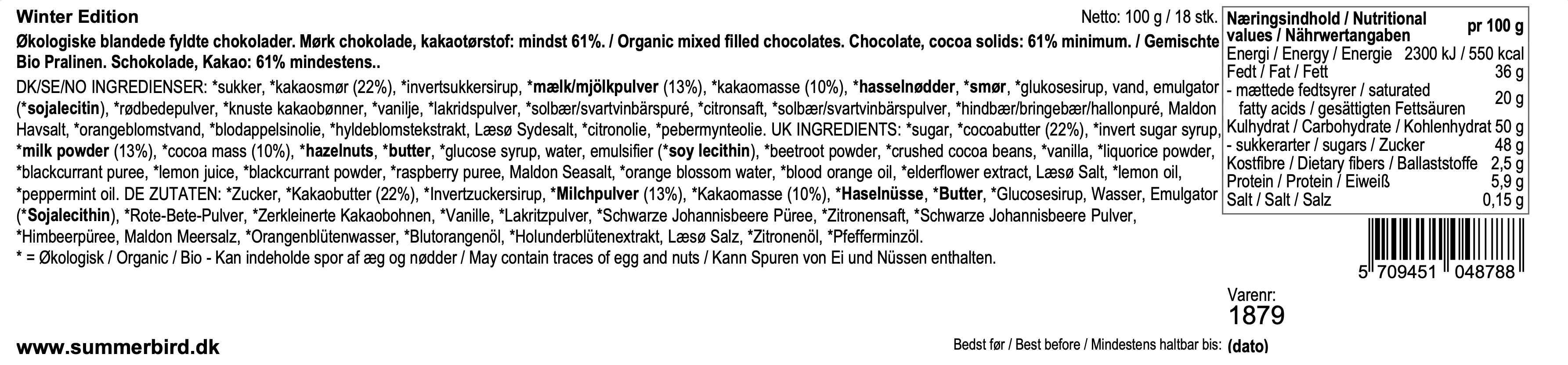 Se ingredienser - Winter Edition