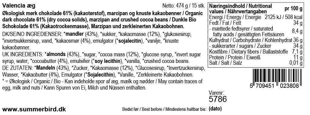 Se ingredienser - Valencia