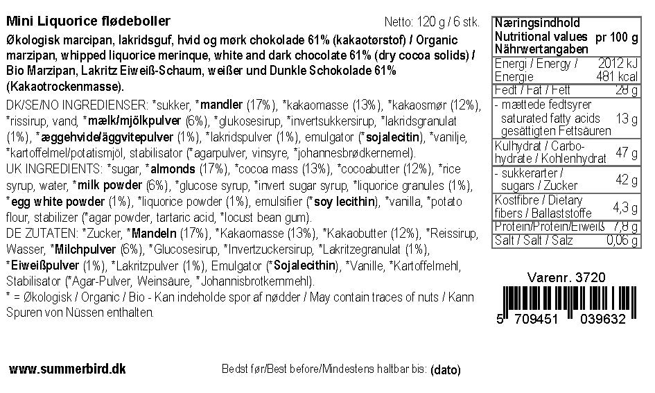 Se ingrediensene - Mini Liquorice